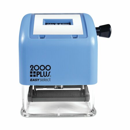 2000 Plus Easy Select Dater, Self-Inking, Black 011091